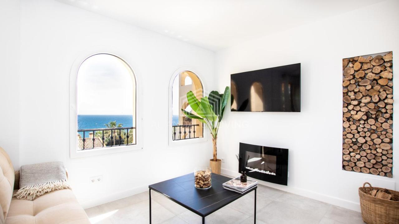 Panoramic Sea Views And Direct Access To The Beach From The Community In Torrenueva Malaga Exterior photo